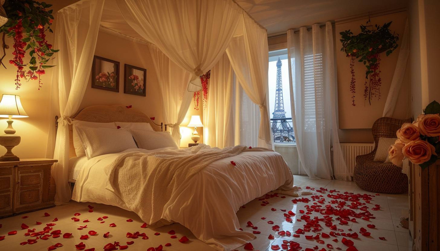 Conseils pour choisir une chambre romantique parfaite en région parisienne